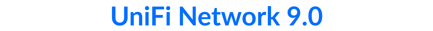 UniFi Network 9.0