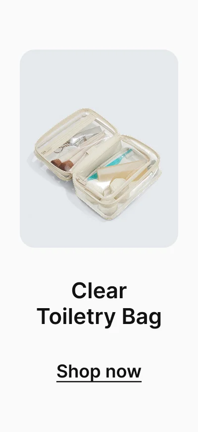 Clear Toiletry Bag
