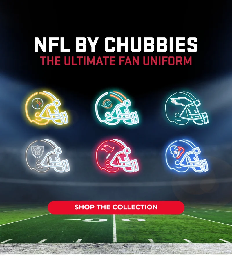 NFL x CHUBBIES: The Ultimate Fan Uniform