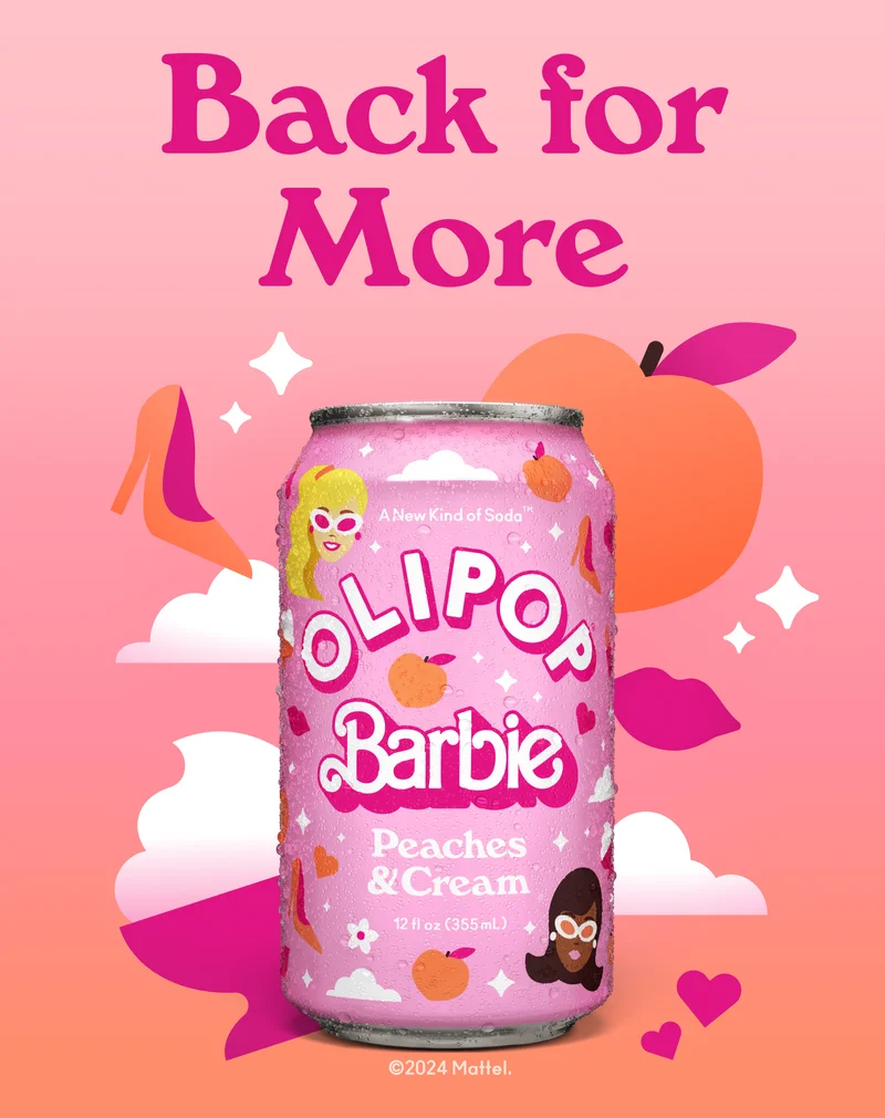 Peaches & Cream is back for more and back in stock!