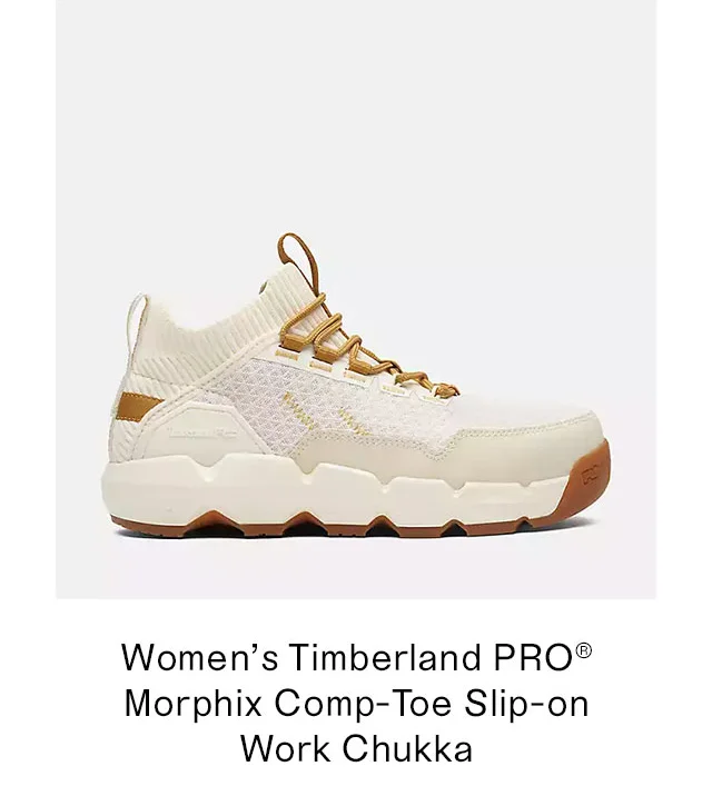 Women's Timberland PRO Morphix Comp-Toe Slip-on Work Chukka