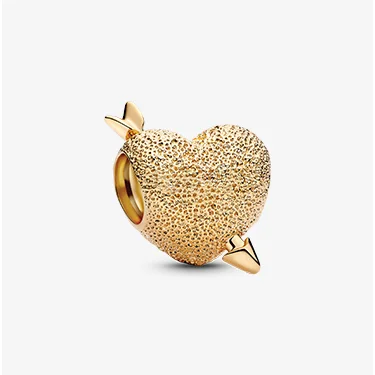 Cupid heart charm