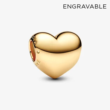Be Love Engravable Heart Charm