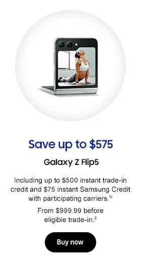 Discover Samsung Summer Sale Offer