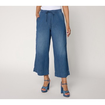 NYDJ Whitney Pull-On Cargo Crop