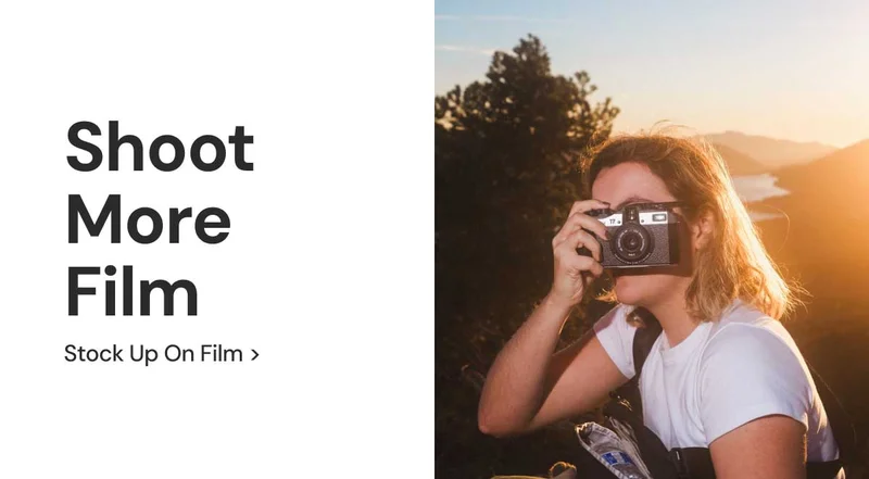 Shoot More Film Stock Up on Film