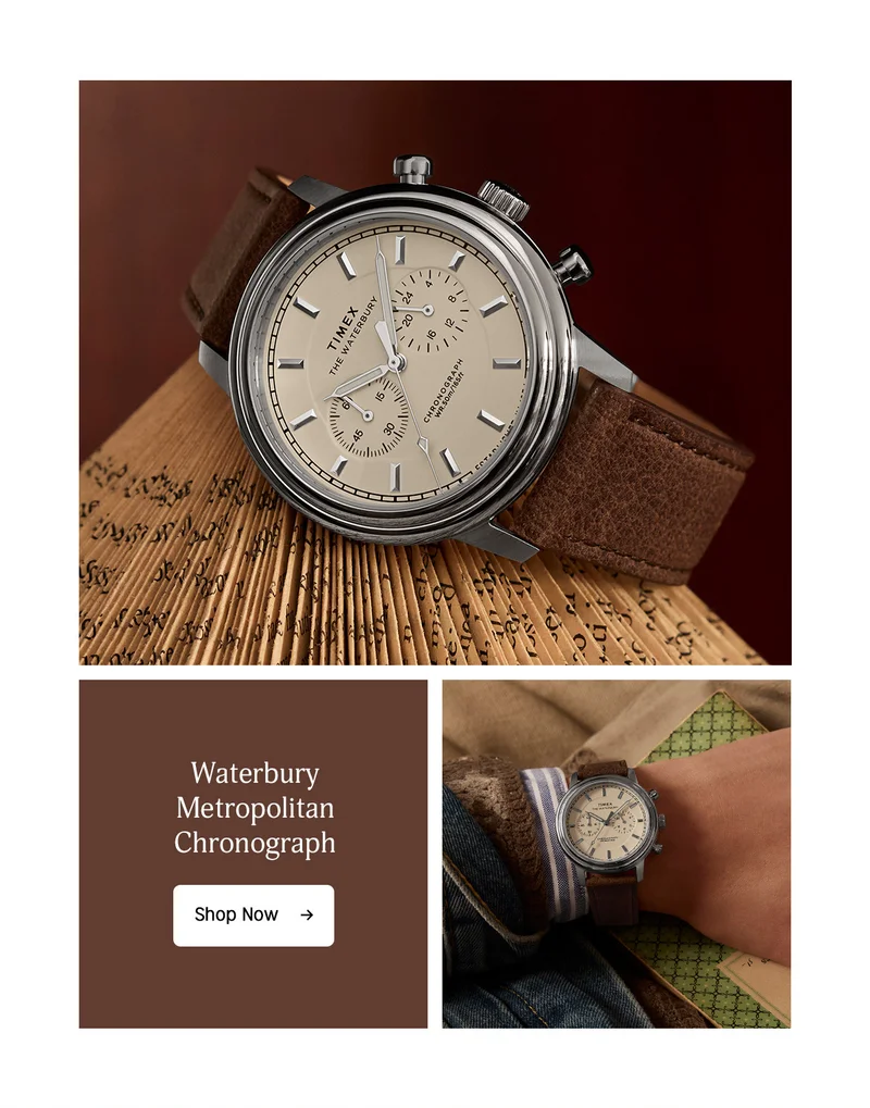 Waterbury Metropolitan Chronograph | Shop Now