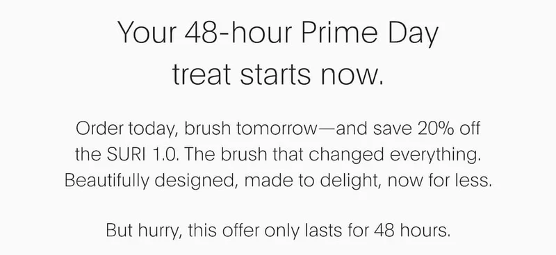 Your 48-hour Prime Day treat starts now