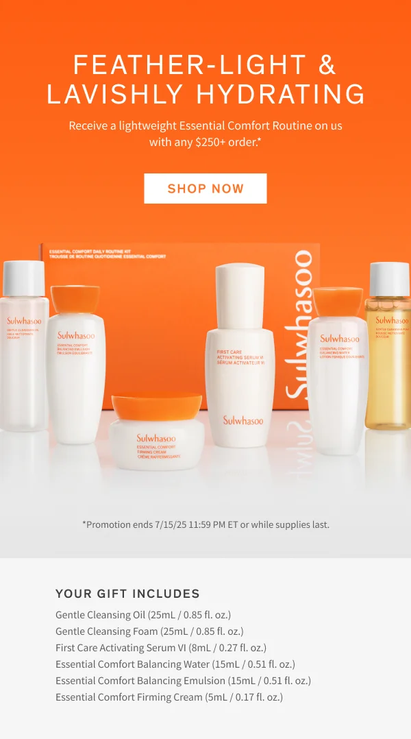 5-piece skin renewal gift