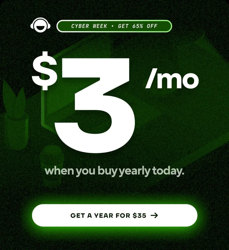 $3/mo