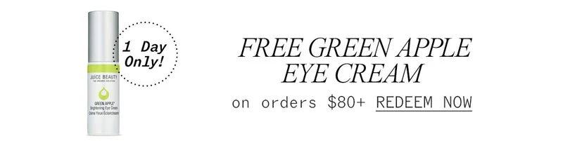 Free Brightening Eye Cream with $80 Purchase