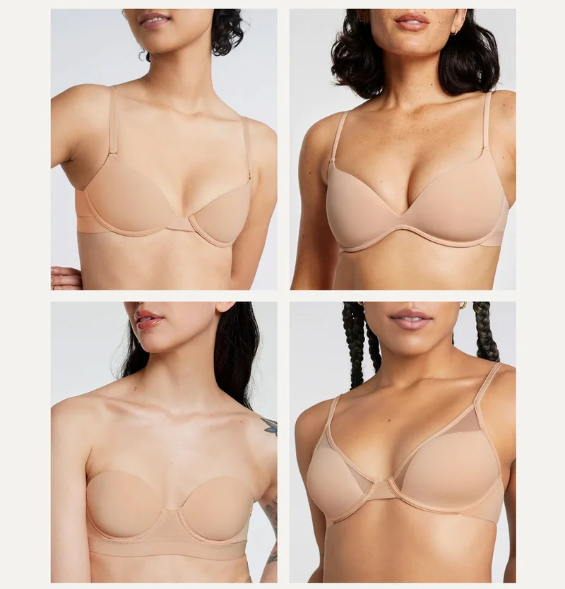 Pepper bras in Buff