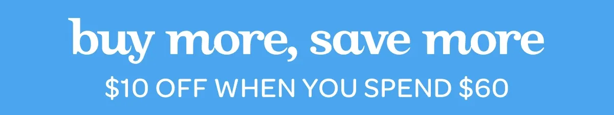 Buy more, save more sitewide