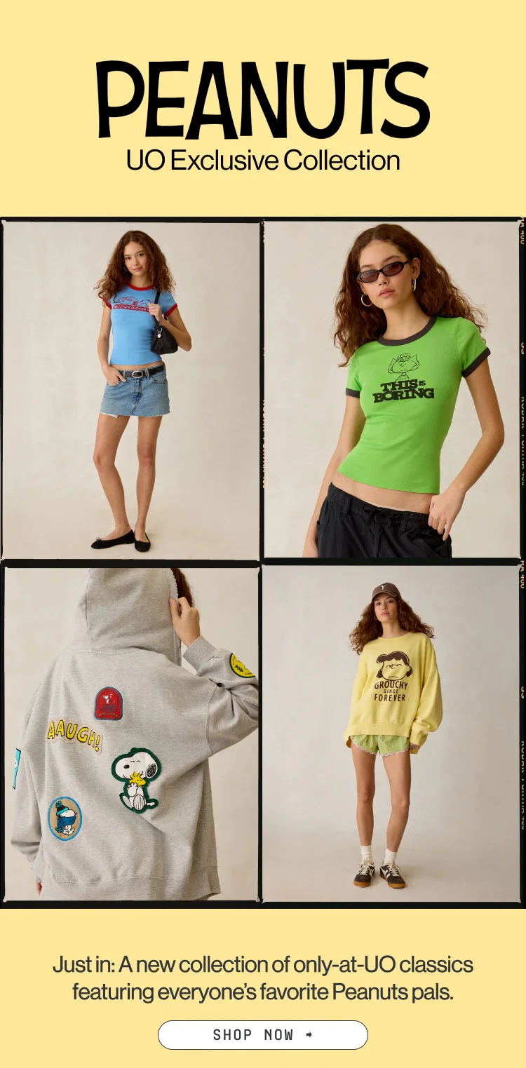 IMAGE-PEANUTS UO EXCLUSIVE