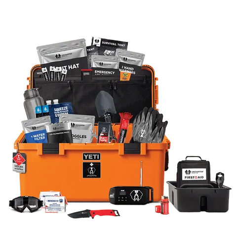 Uncharted Supply x Yeti 60L Basecamp Survival Kit