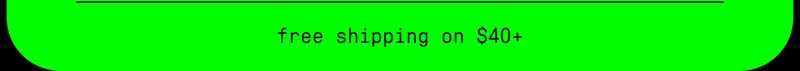 free shipping on $40+