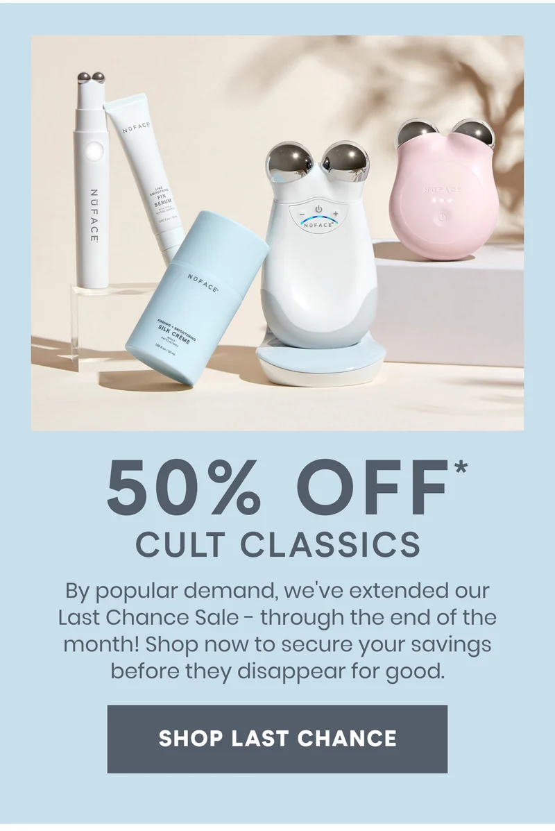 By popular demand, we've extended our Last Chance Sale - through the end of the month! Shop now to secure your savings before they disappear for good.