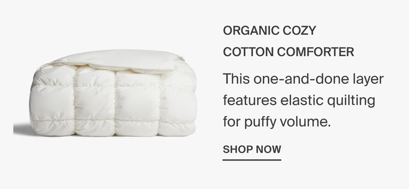 Organic Cozy Cotton Comforter