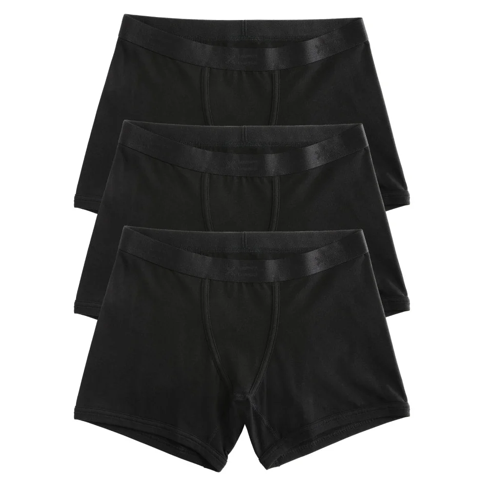 Image of 4.5" Trunks 3-Pack - X= Black
