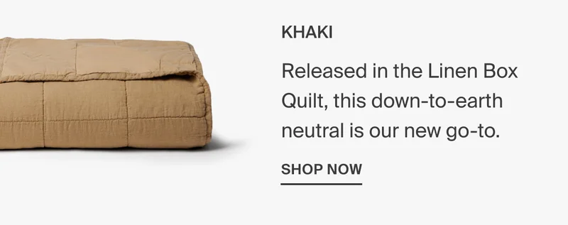 Shop Khaki in the Linen Box Quilt