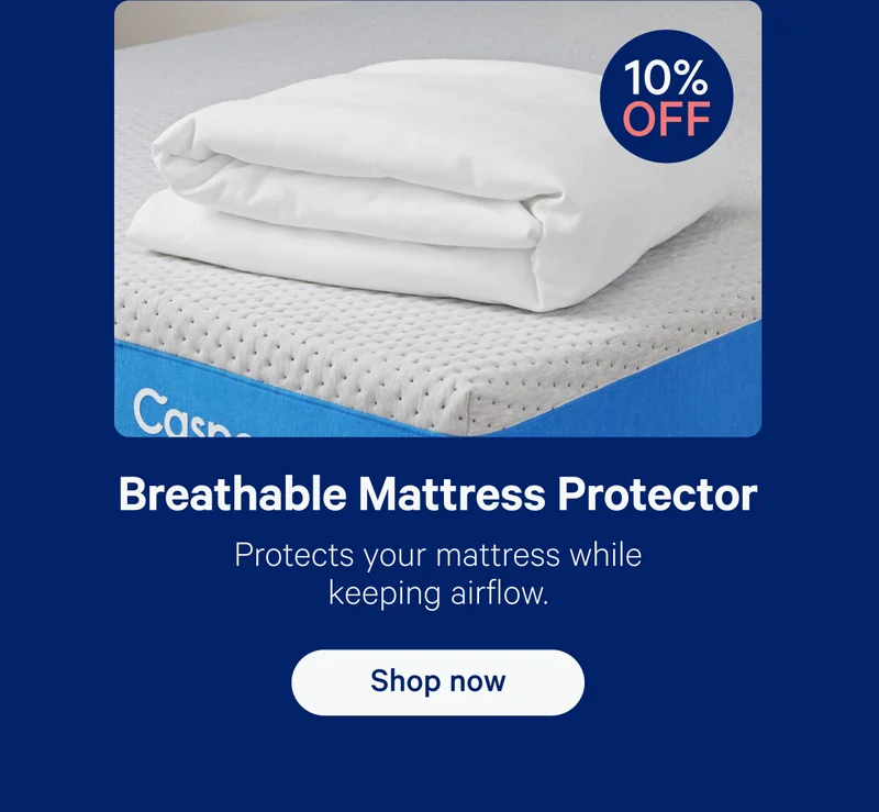 Breathable Mattress Protector; Protects your mattress while keeping airflow.