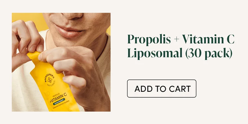 Shop Propolis + Vitamin C Lipsomal