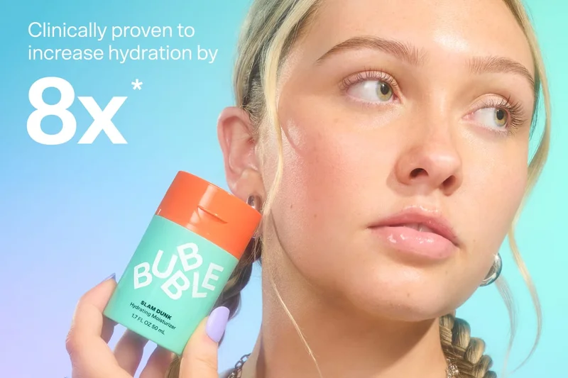 Clinically proven to increase hydration by 8x after 8 hours*  *Based on an independent clinical study with 29 participants