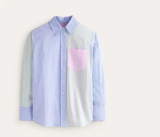 Connie Seersucker Shirt - Hotch Multi