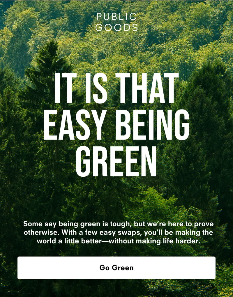 It is that easy being green