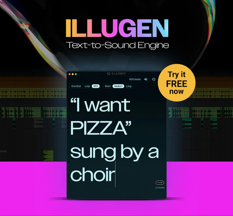 Try ILLUGEN - Text-to-sound engine for free by clicking here