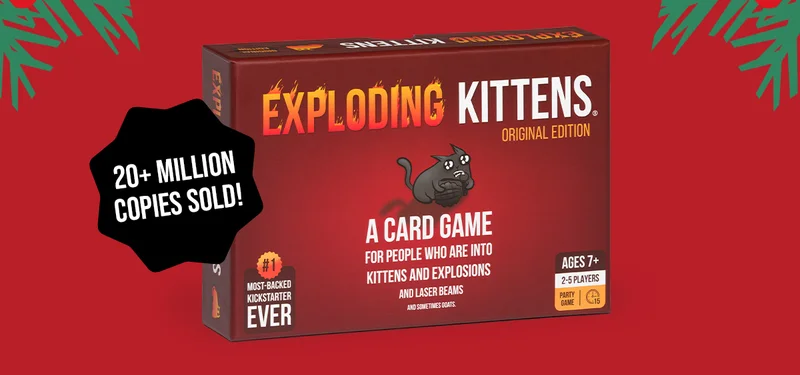 EXPLODING KITTENS: ORIGINAL EDITION | 20+ MILLION COPIES SOLD!
