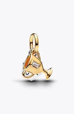 Engravable Trophy Double Dangle Charm