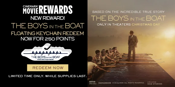 THE BOYS IN THE BOAT FLOATING KEYCHAIN REDEEM NOW FOR 250 POINTS | REDEEM NOW