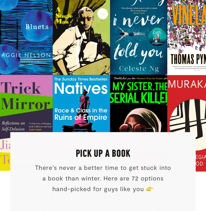 Pick Up a Book