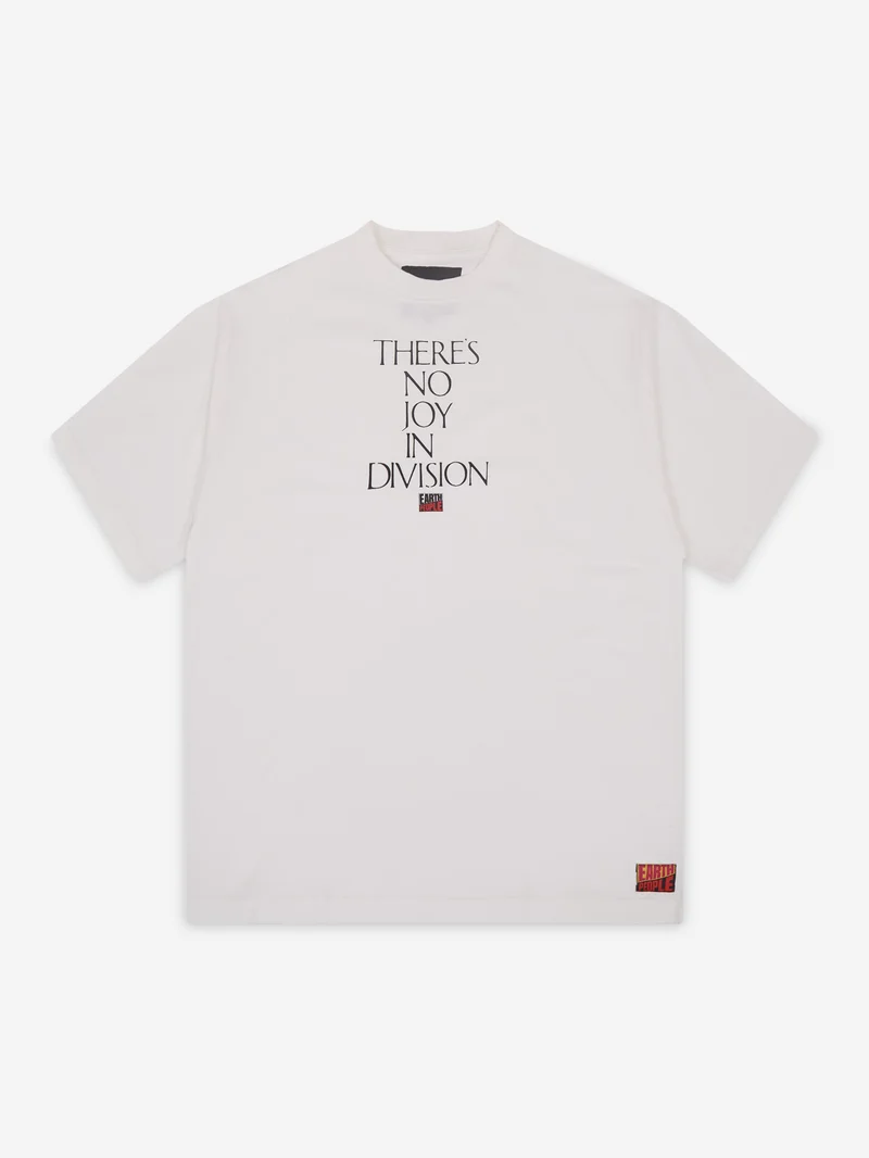 Image of Earth People Joy Division Crew T-Shirt - White