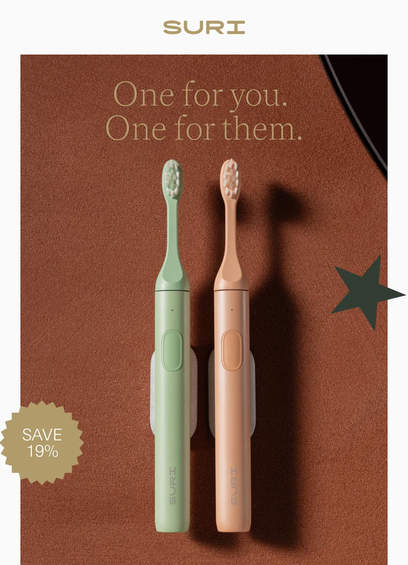 suri - one for you. one for them.