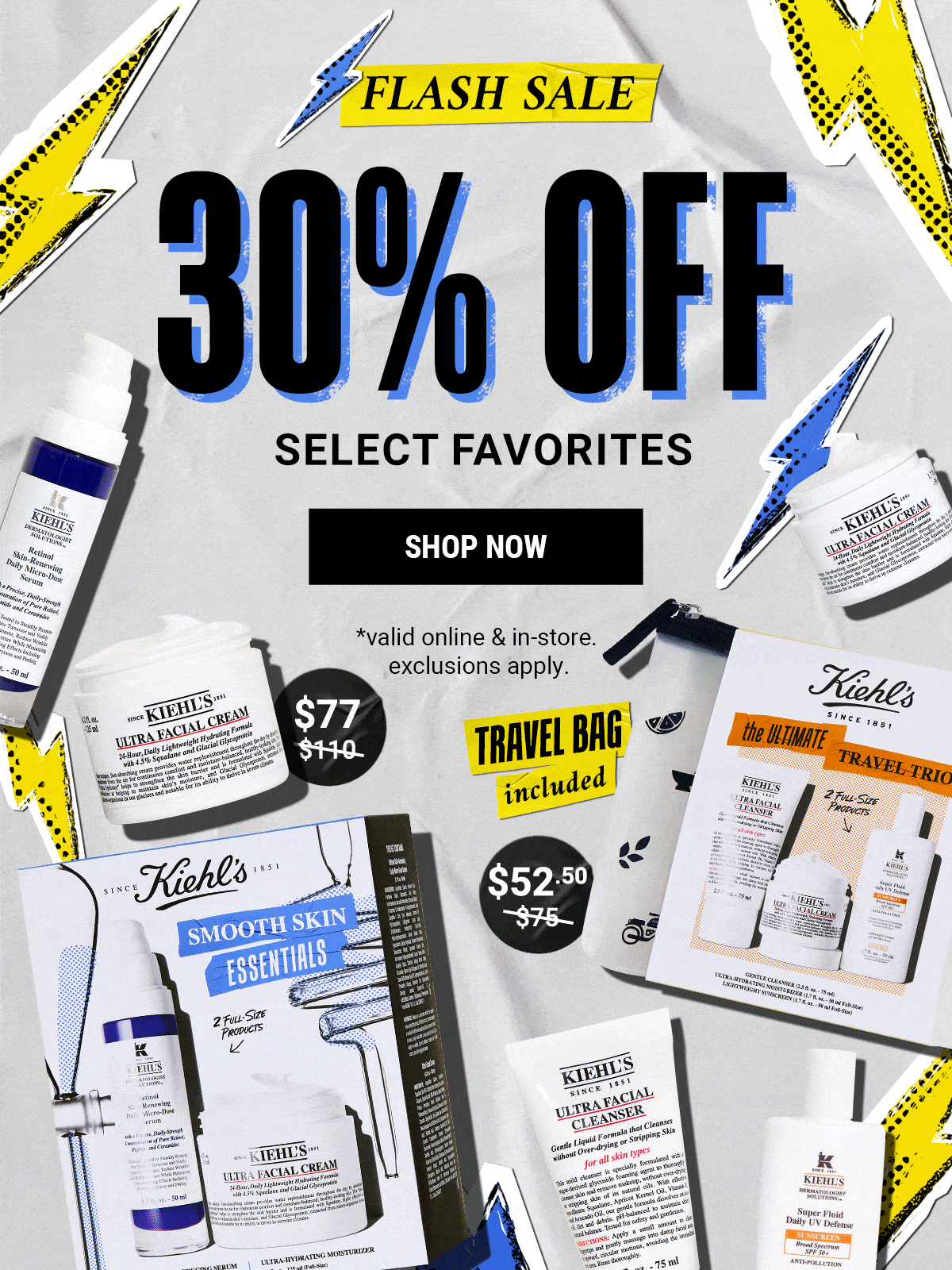 Flash Sale 30% Off