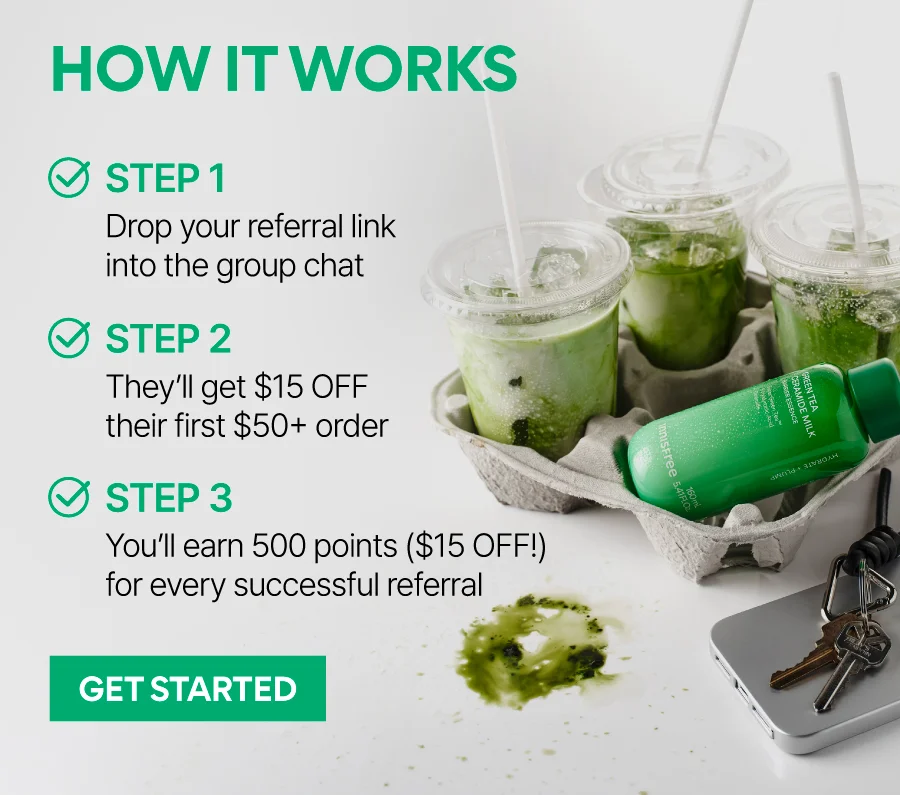 GIVE $15, GET $15