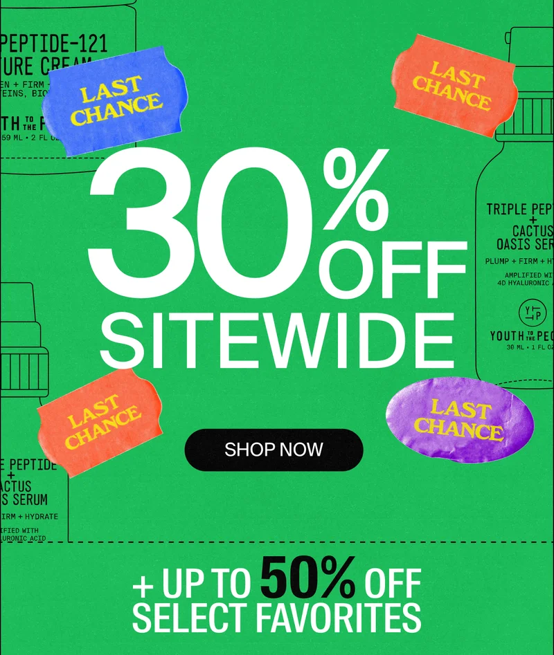 30% Off Sitewide