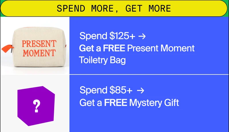 Spend More, Get More
