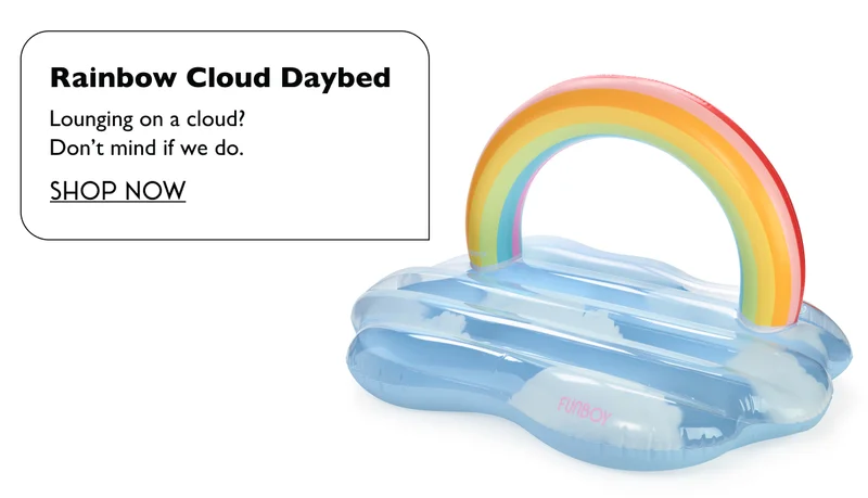 Rainbow Cloud Daybed
