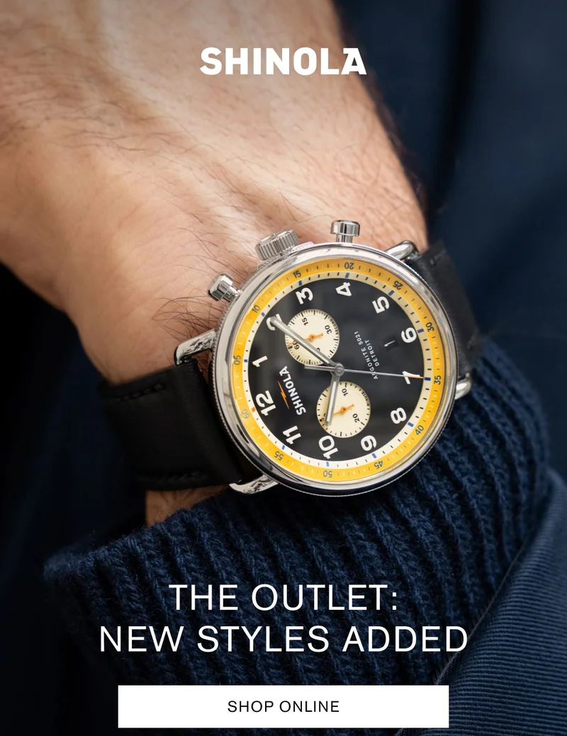 THE OUTLET: NEW STYLES ADDED | SHOP ONLINE