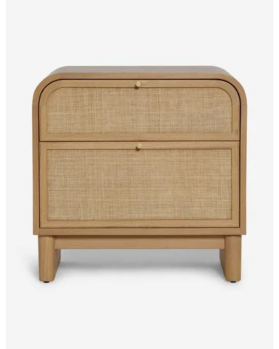 Suzette Nightstand-Natural Oak