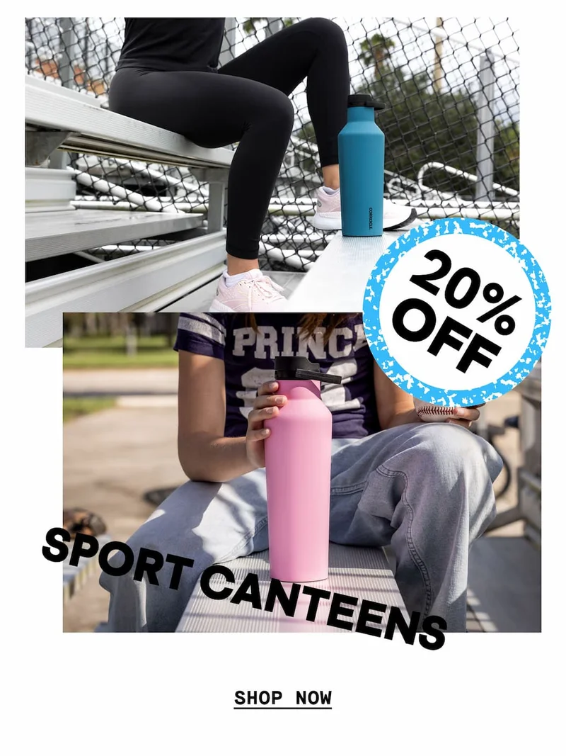 20% Off Sport Canteens for Back to School