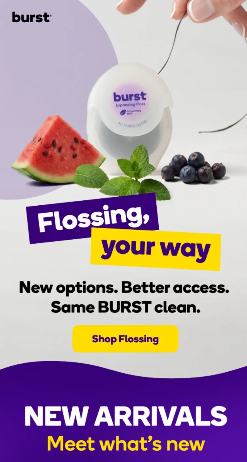 BURST Oral Care Floss