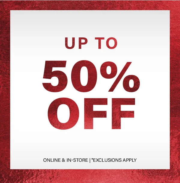 Up To 50% Off