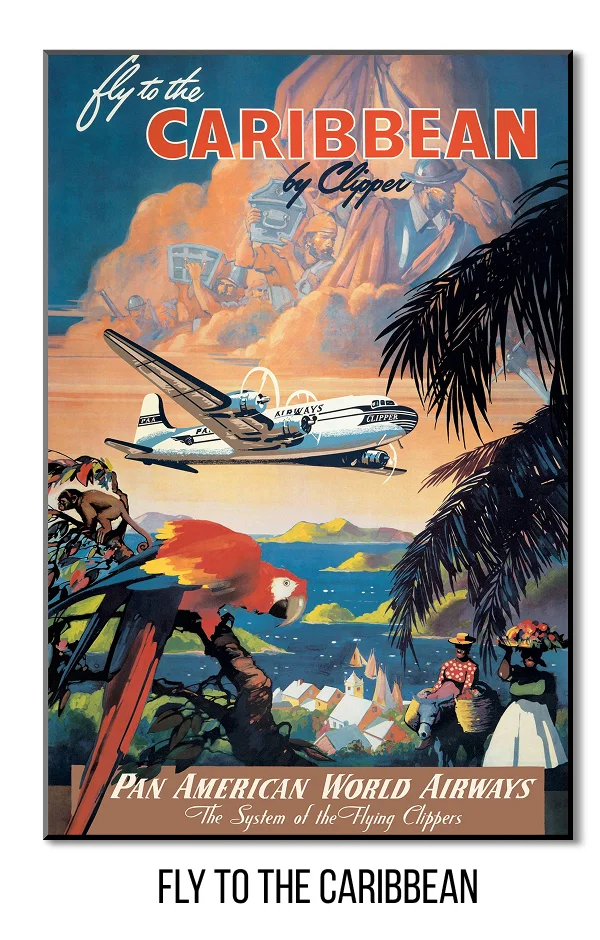 Fly to the Caribbean