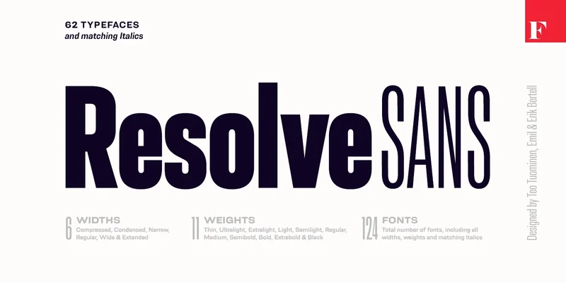 Resolve Sans