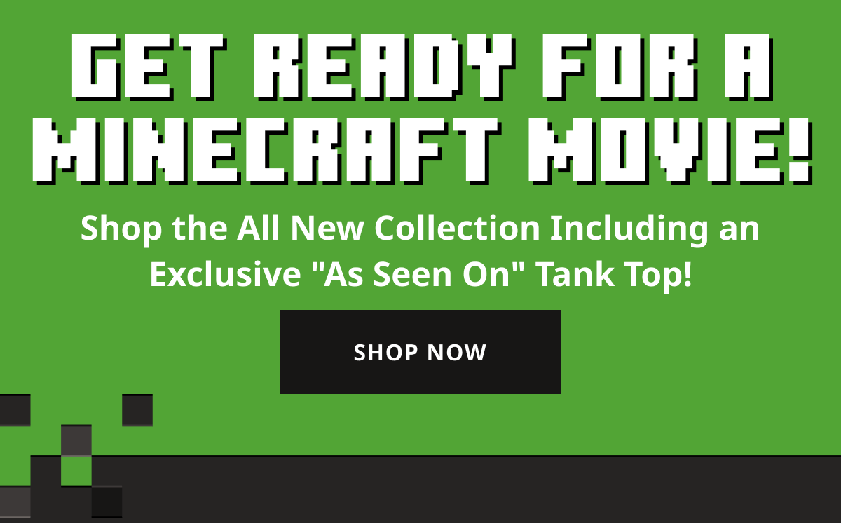 Get Ready for A Minecraft Movie with All New gear!
