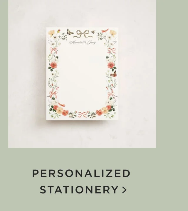 Personalized Stationery